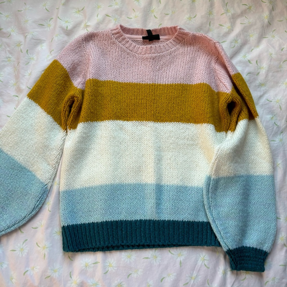 Topshop stripe sweater